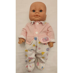 Cititoy - 2006 - baby doll - 13" - learn to dress up - soft doll -BD065